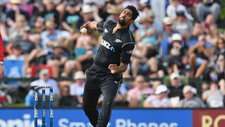 Ish sodhi न्यूजीलैंड highest wicket taker against India 