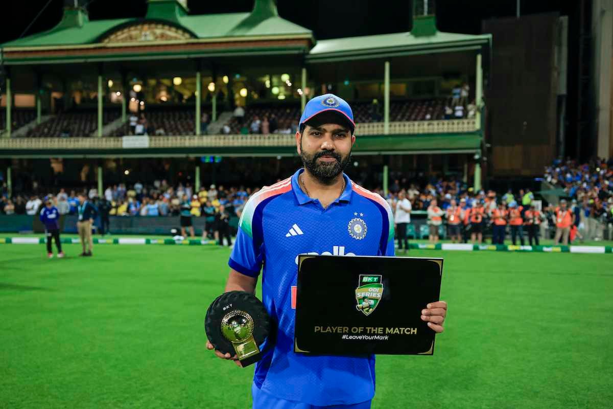Third most won player of the match award for india Rohit Sharma 