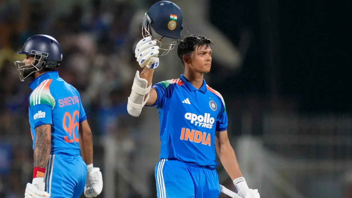 Yashaswi Jaiswal fastest indian to score two hundred in odi.