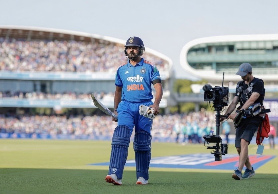 Rohit Sharma first indian batter to score odi hundred vs ENGLAND in england