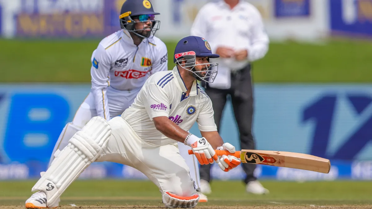 Rishabh pant first indian batsman hit 100 sixes in test format 