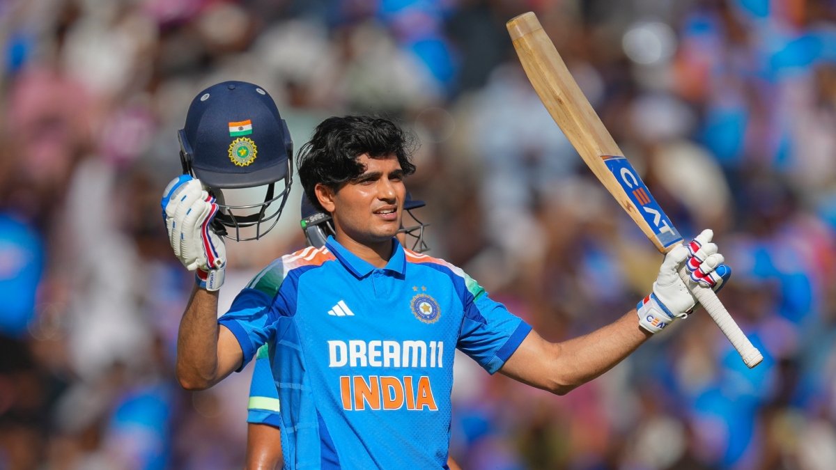 Shubman gill only indian batter score century all format in a calendar year