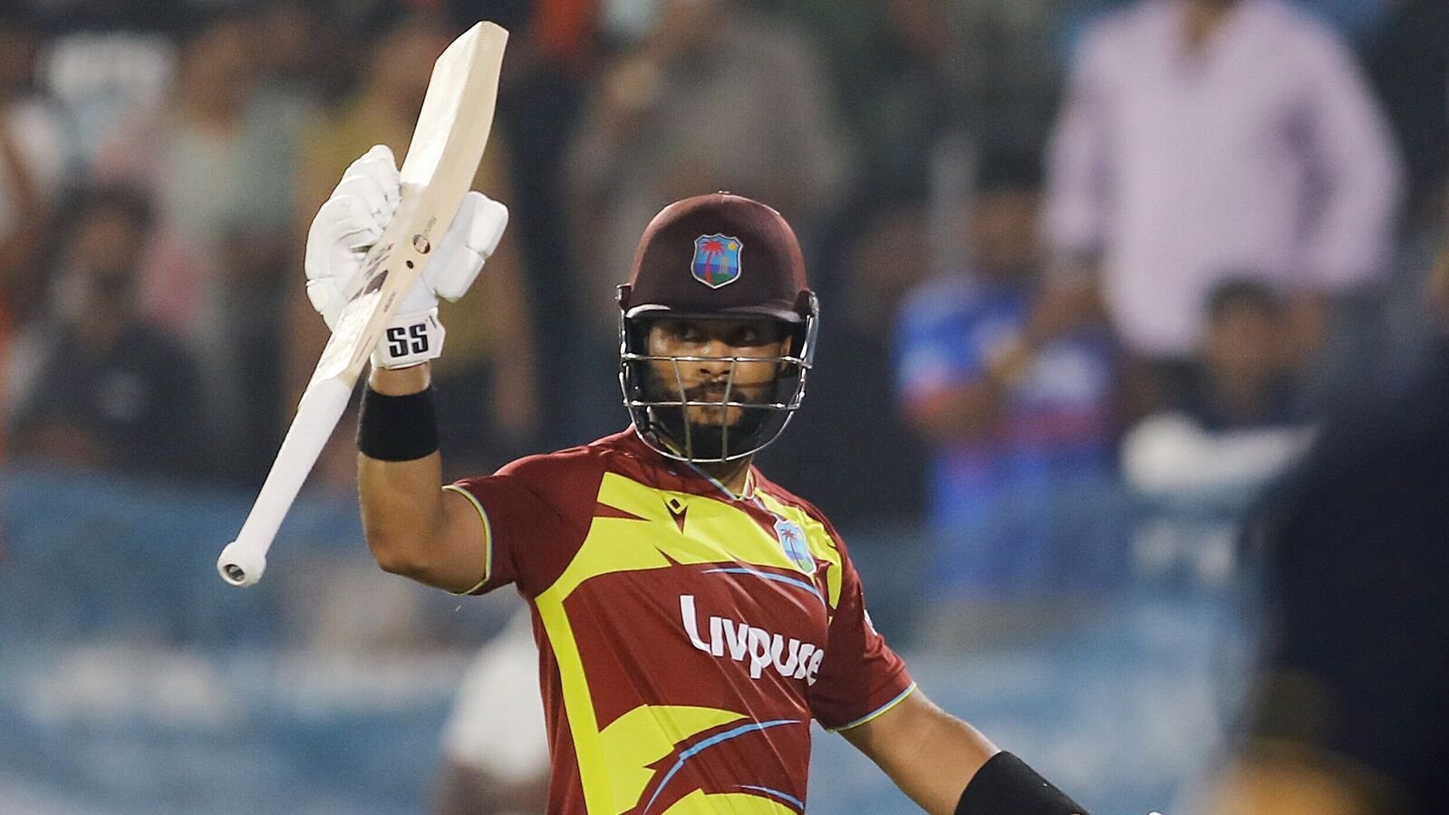 Shai hope most hundred vs india 