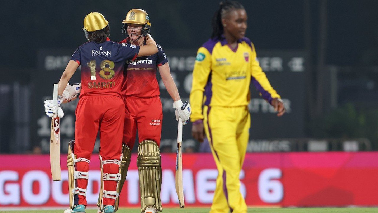 Double delight for RCB Women! Grace Harris makes history, forming a record-breaking partnership with Smriti Mandhana.